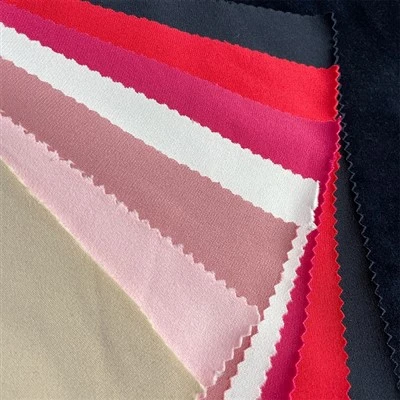 Høykvalitets stretch velour stoff